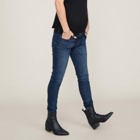 Current/Elliott x Hatch The Nearly Skinny Maternity Jeans Size 25 - Picture 1 of 4